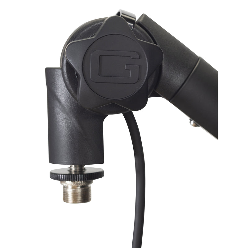 Gator Frameworks Deluxe Desktop Microphone Boom for Broadcast/Podcast