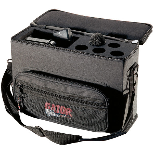 Gator GM-5W Wired/Wireless Microphone Bag for 5 Mics