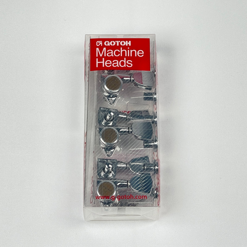 Gotoh SG301-MG-T MAGNUM-LOCK TRAD Locking Guitar Tuner Set Keystone Keys 3x3 - CHROME