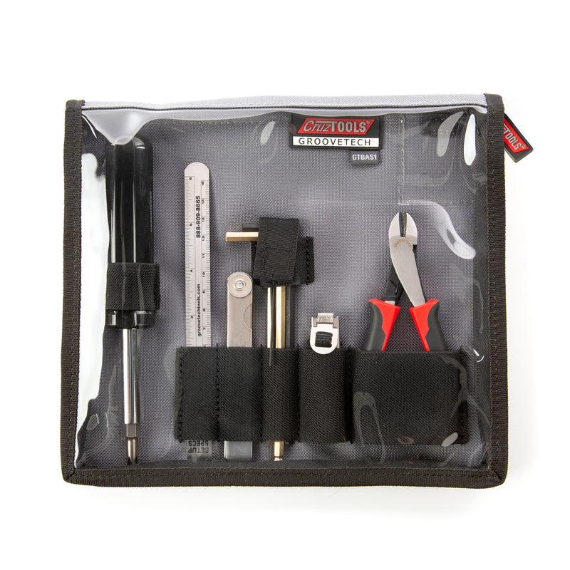 Groovetech GTBAS1 Bass Guitar Player Tech Tools Kit
