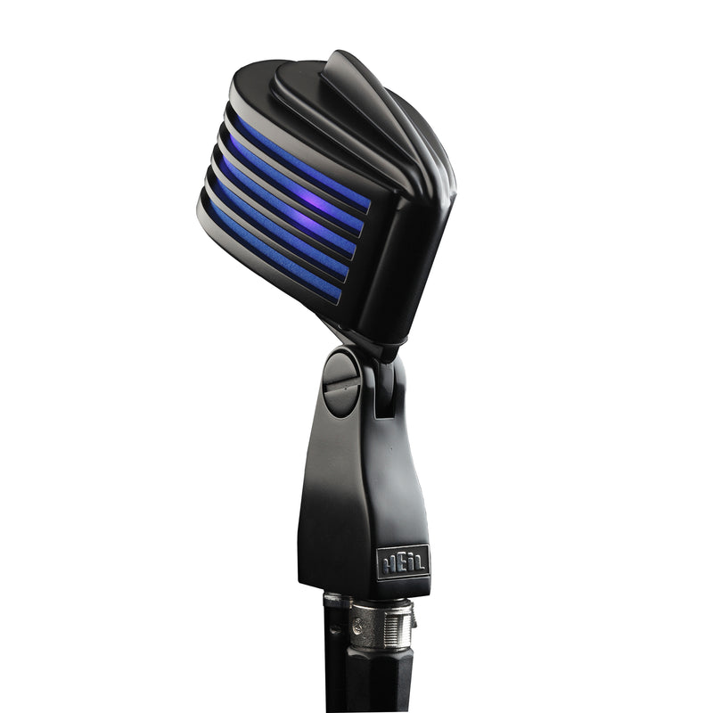 Heil Sound The Fin Microphone with Black Body - Blue LED