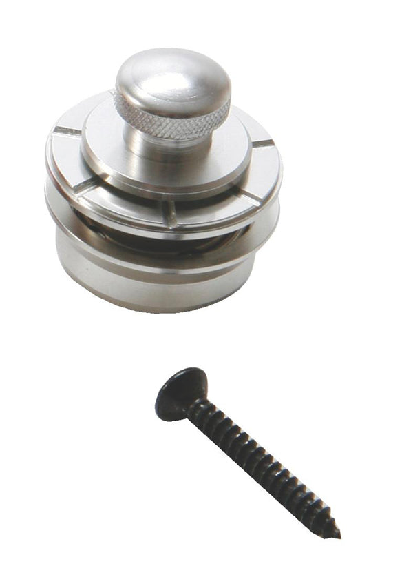 Hennessey Solid Brass Strap Locks Set (Pair) - Chrome