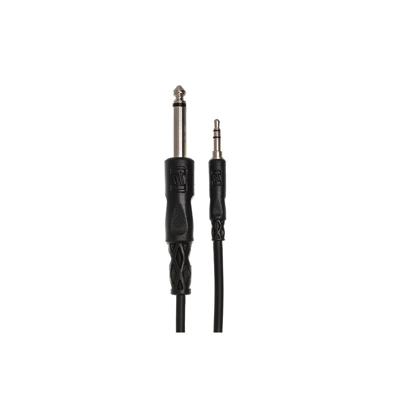 Hosa CMP-105 Mono Audio Cable, 3.5 mm TRS to 1/4 in TS - 5 ft