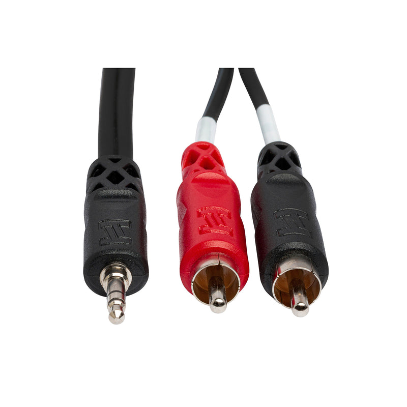 Hosa CMR-206 3.5mm (1/8 Inch) - RCA X 2, 6 ft. Cable