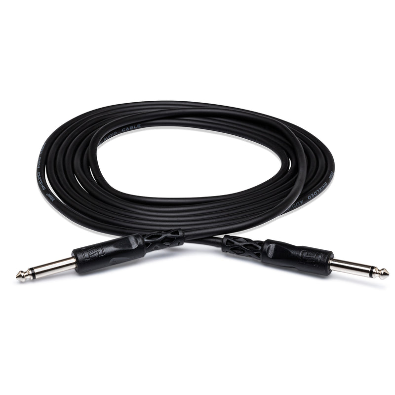 Hosa CPP-110 Unbalanced 1/4 Inch TS to 1/4 Inch TS Cable