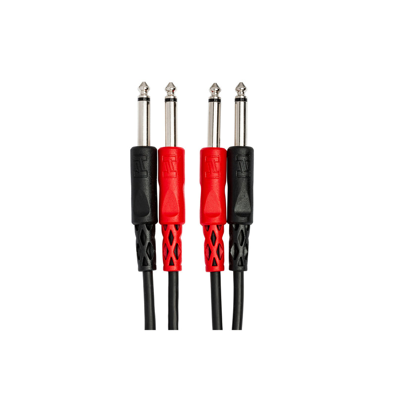 Hosa CPP-203 Dual 1/4 Inch to 1/4 Inch Cable 3m
