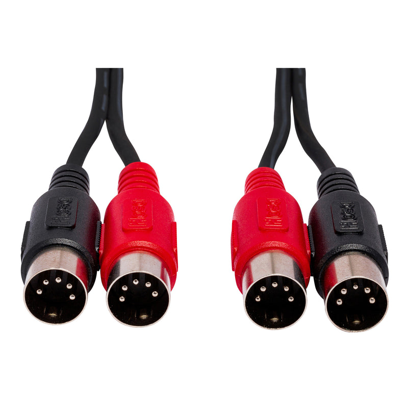 Hosa MID-203 Dual MIDI Cable 3m (9.9 ft)
