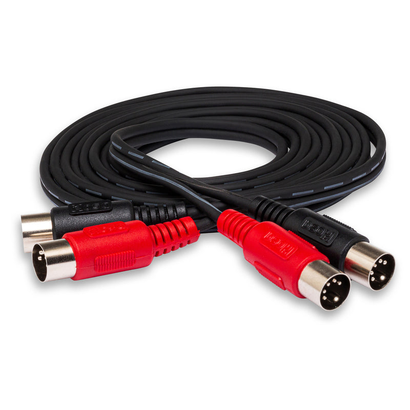 Hosa MID-203 Dual MIDI Cable 3m (9.9 ft)