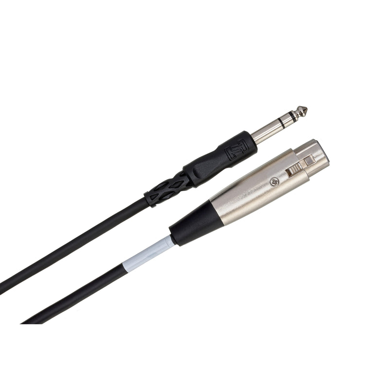 Hosa PXF-115 XLR Female to 1/4 inch Male Unbalanced TS Cable - 15ft