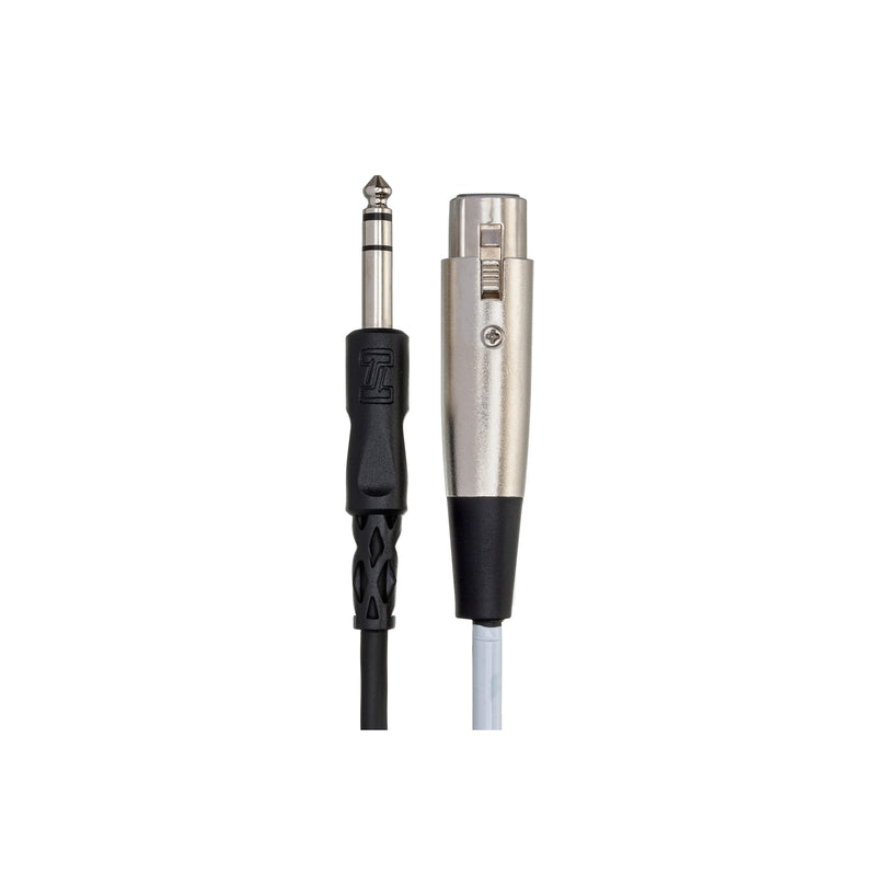 Hosa PXF-115 XLR Female to 1/4 inch Male Unbalanced TS Cable - 15ft