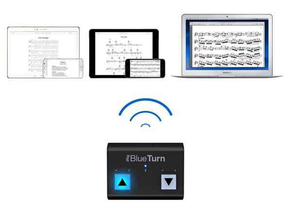 IK Multimedia iRig Blue Turn Wireless Page Turner