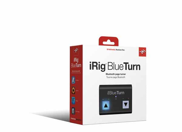IK Multimedia iRig Blue Turn Wireless Page Turner