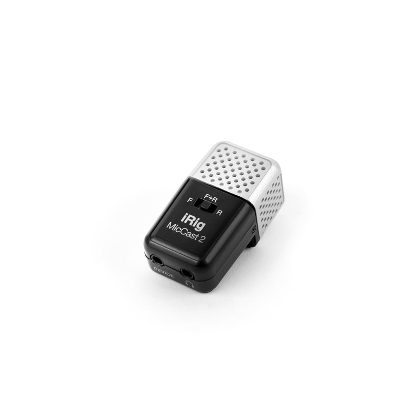 IK Multimedia iRig Mic Cast 2 Podcasting Microphone for Phones/Tablets