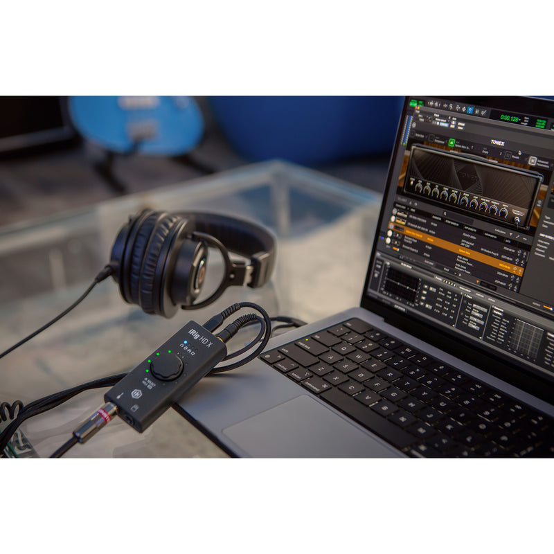 IK Multimedia iRig HD X Guitar Audio Interface for IOS, Windows, Mac, Android