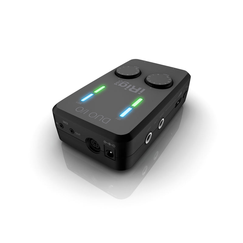 IK Multimedia iRig Pro Duo I/O Mobile Audio Interface for Mac, PC, IOS, Android