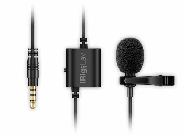 IK Multimedia iRig Mic Lav 2 Pack Lavalier Microphone for iPhone/iPad/Android