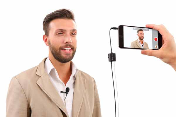 IK Multimedia iRig Mic Lav Lavalier Microphone for iPhone/iPad/Android