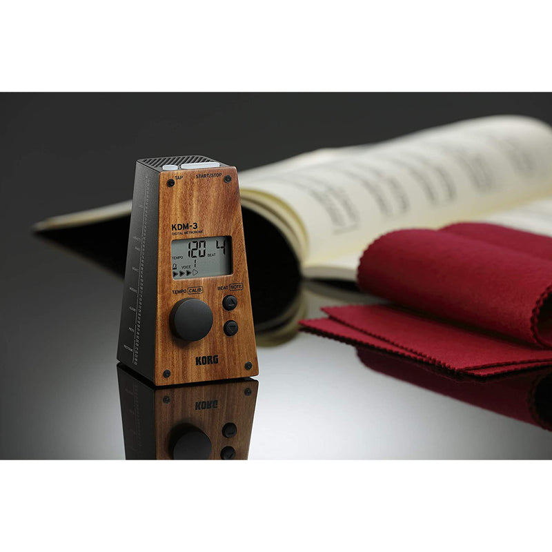 Korg KDM-3 Digital Metronome Limited Edition - Wood Black
