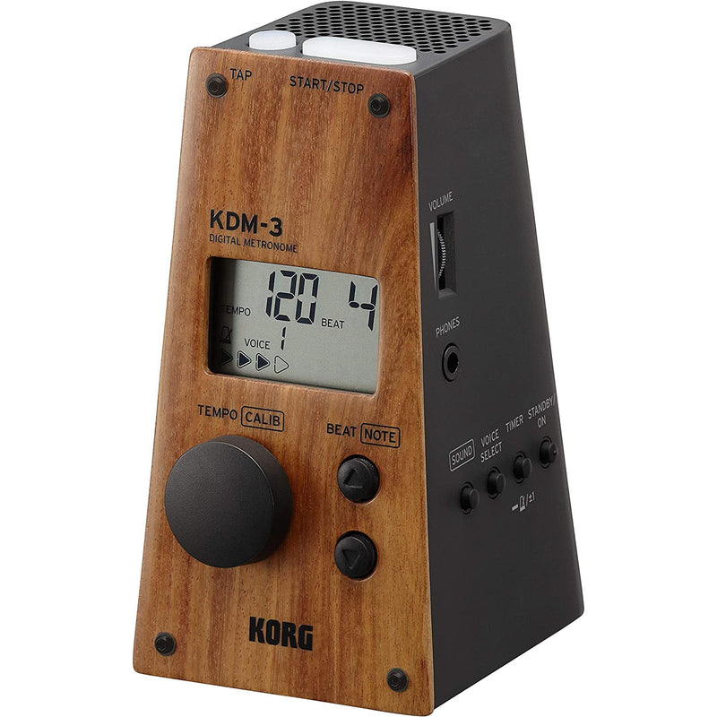 Korg KDM-3 Digital Metronome Limited Edition - Wood Black