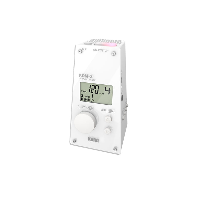 Korg KDM-3 Digital Metronome - White