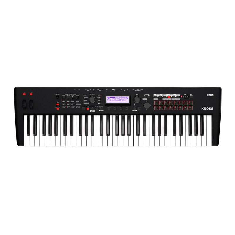 Korg Kross 2 61-Key Workstation Keyboard Synthesizer - Used