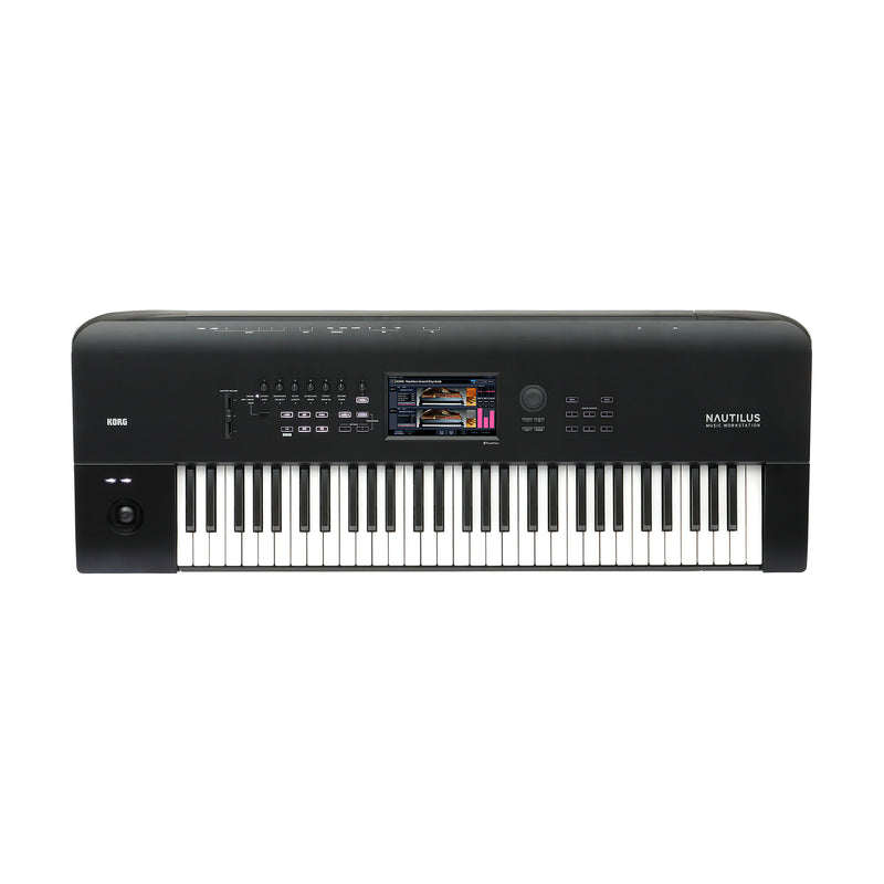 Korg Nautilus 61 Music Workstation Keyboard with Sampling - Special Bundle