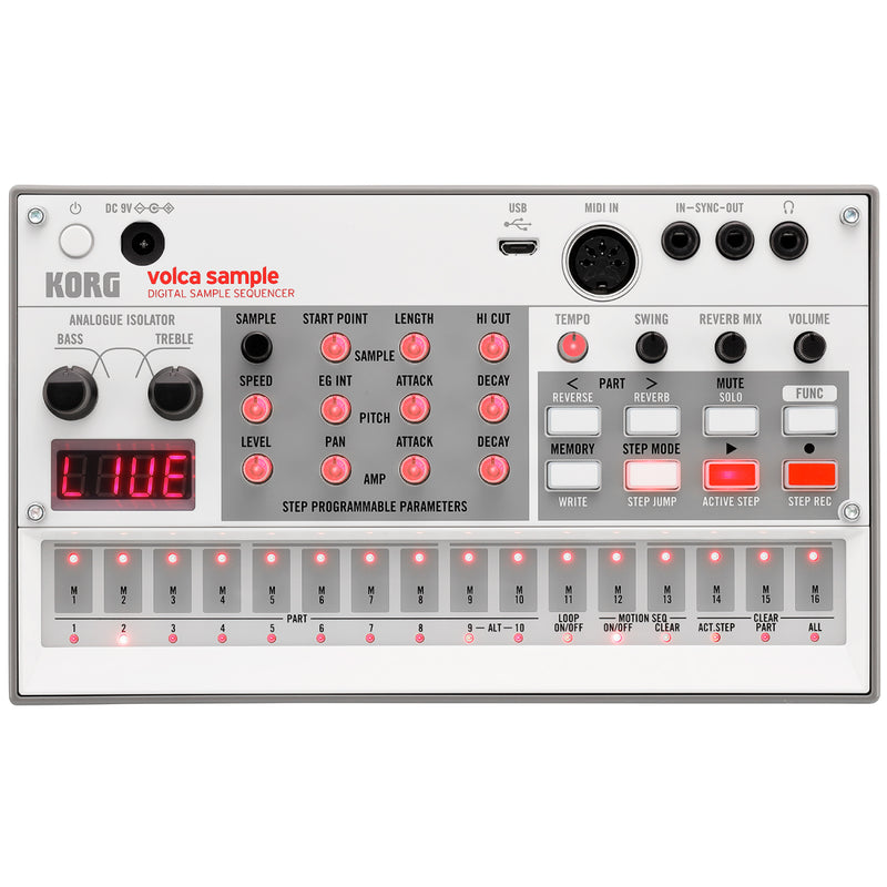 Korg Volca Sample Playback/Sequencer Rhythm Machine