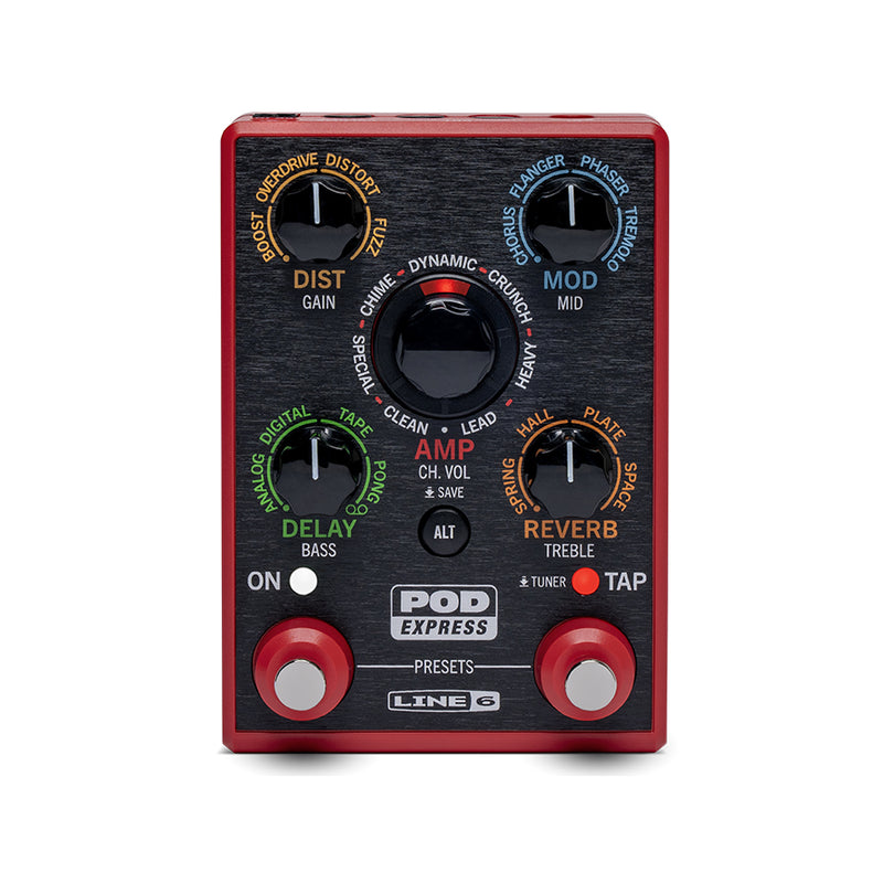 Line 6 POD Express Guitar Amp Modeler and Multi-Effects