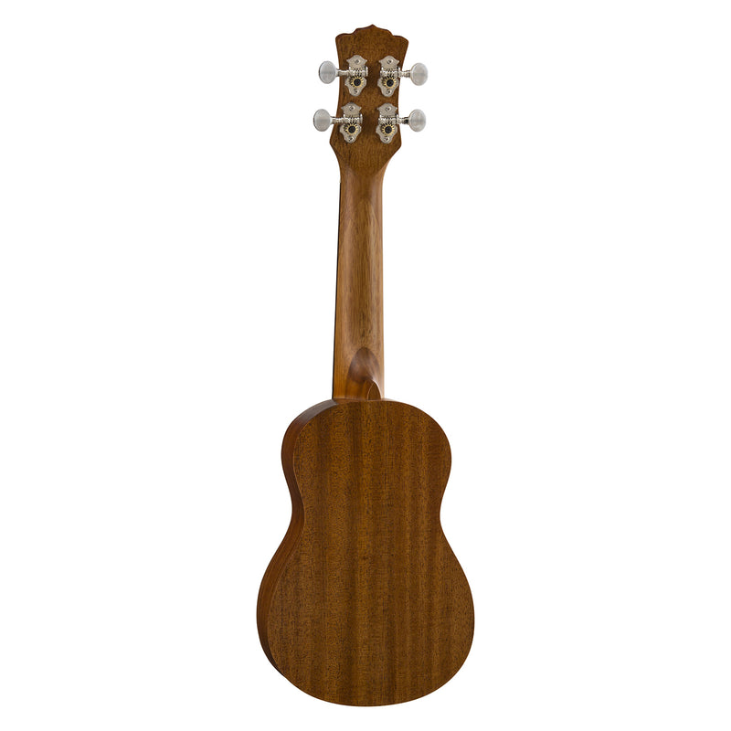 Luna HONU Tribal Turtle Soprano Ukulele with Gigbag