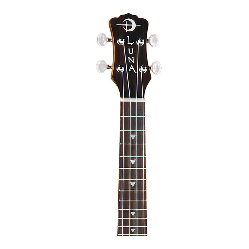 Luna Uke Tattoo Mahogany Concert Ukulele w/Gigbag - Used