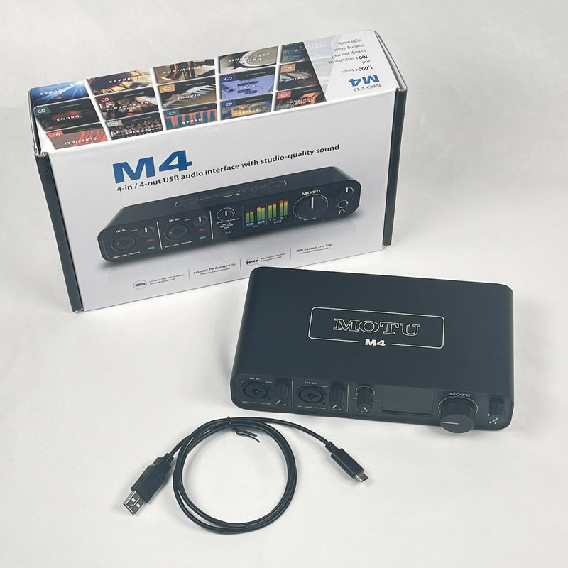 MOTU M4 Portable USB-C Audio Interface