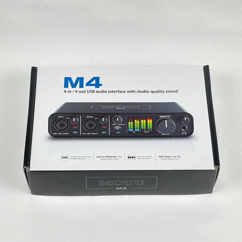 MOTU M4 Portable USB-C Audio Interface
