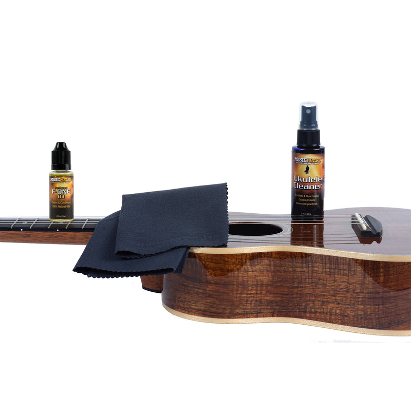 Music Nomad MN142 Premium Ukulele Care Kit - 3 pc.