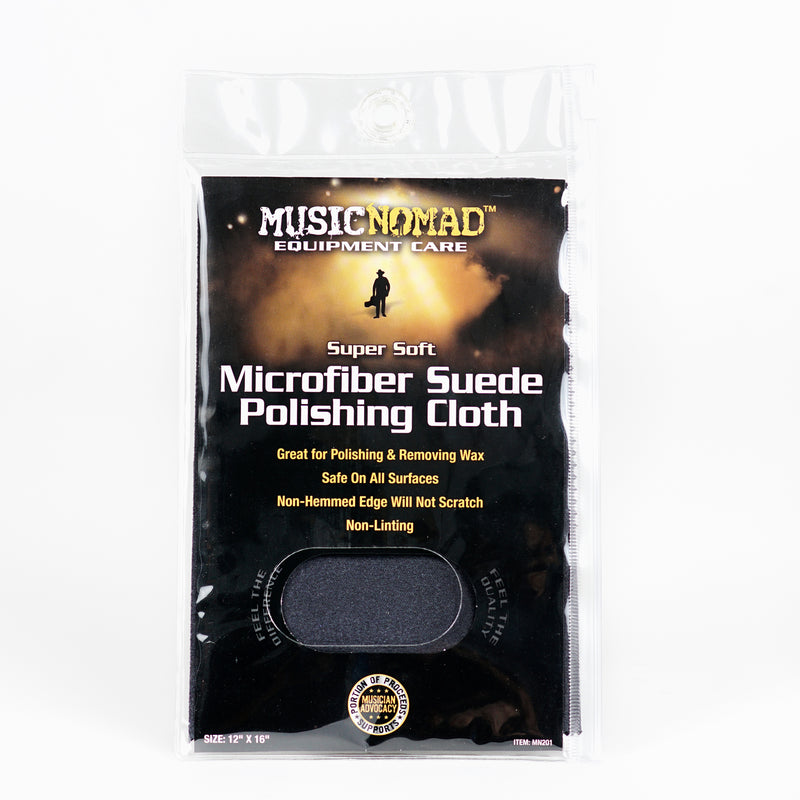 Music Nomad MN201 Super Soft Edgeless Microfiber Suede Polishing Cloth