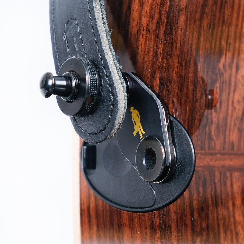 Music Nomad MN272 Acousti-Lok Strap Lock Adapter for TAYLOR Guitars w/ 9 Volt EXPRESSION SYSTEM Battery Box