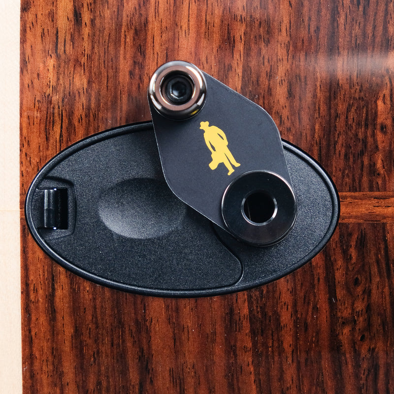 Music Nomad MN272 Acousti-Lok Strap Lock Adapter for TAYLOR Guitars w/ 9 Volt EXPRESSION SYSTEM Battery Box