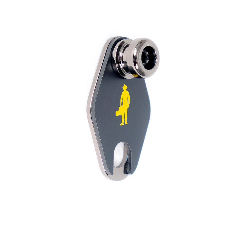 Music Nomad MN272 Acousti-Lok Strap Lock Adapter for TAYLOR Guitars w/ 9 Volt EXPRESSION SYSTEM Battery Box