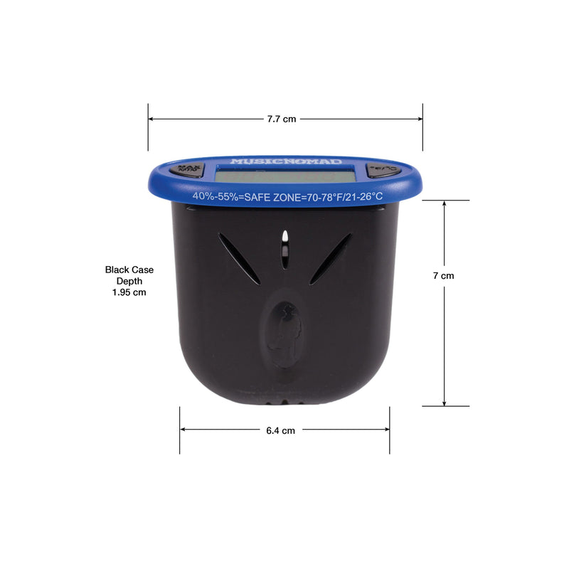 Music Nomad MN305 The HumiReader - Humidity & Temperature Monitor