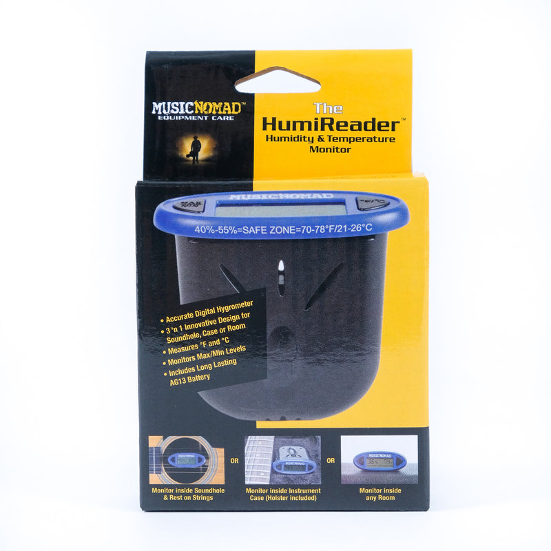 Music Nomad MN305 The HumiReader - Humidity & Temperature Monitor