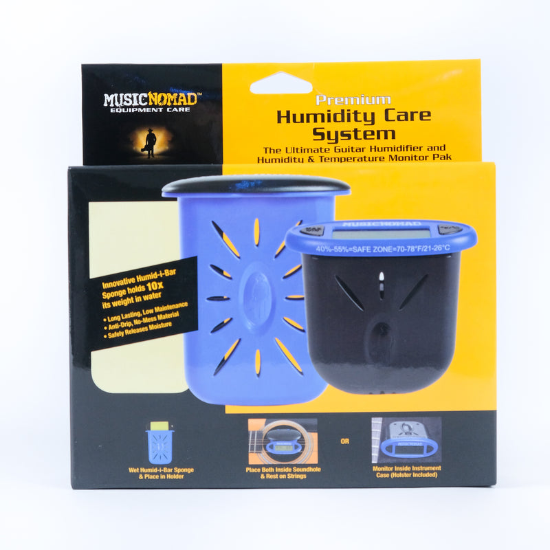 Music Nomad MN306 Premium Humidity Care System - Humitar + HumiReader