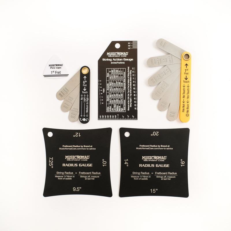 Music Nomad MN604 Precision Guitar Setup Gauge Set - 6 pc.