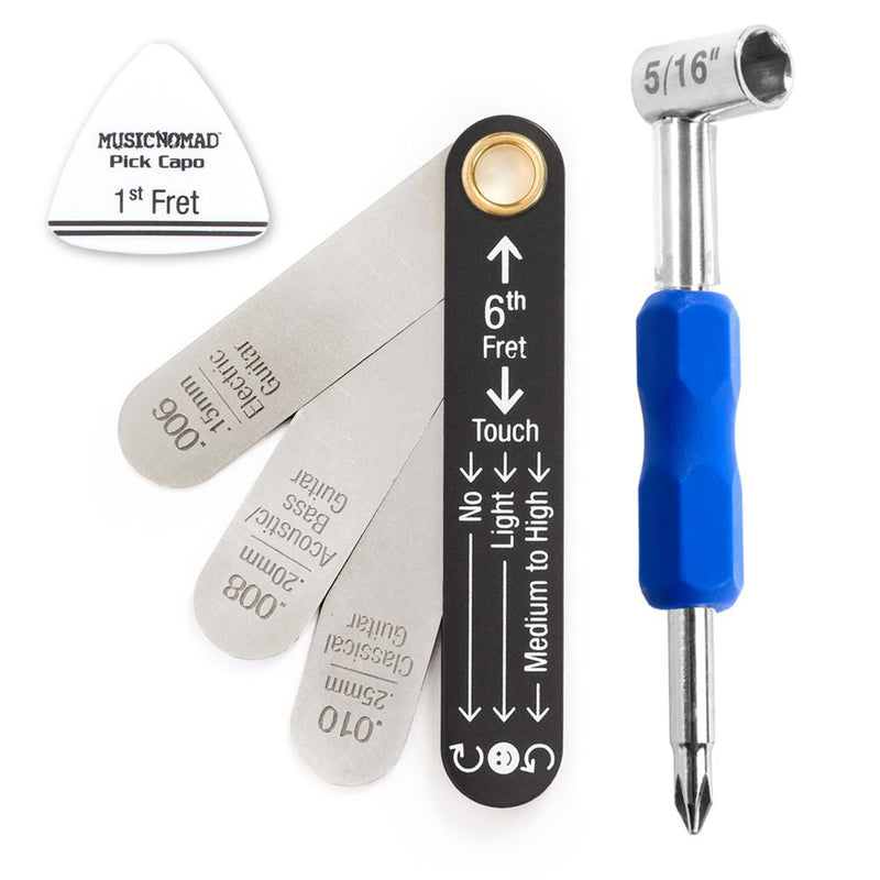 Music Nomad MN611 Truss Rod Neck Relief Measure & Adjust Kit for Gibson