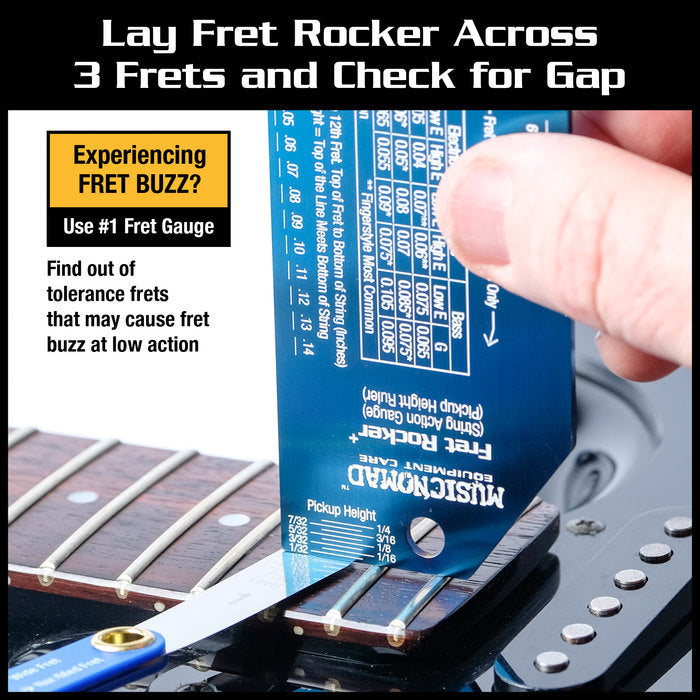 Music Nomad MN840 Precision Guitar Fret Gauge