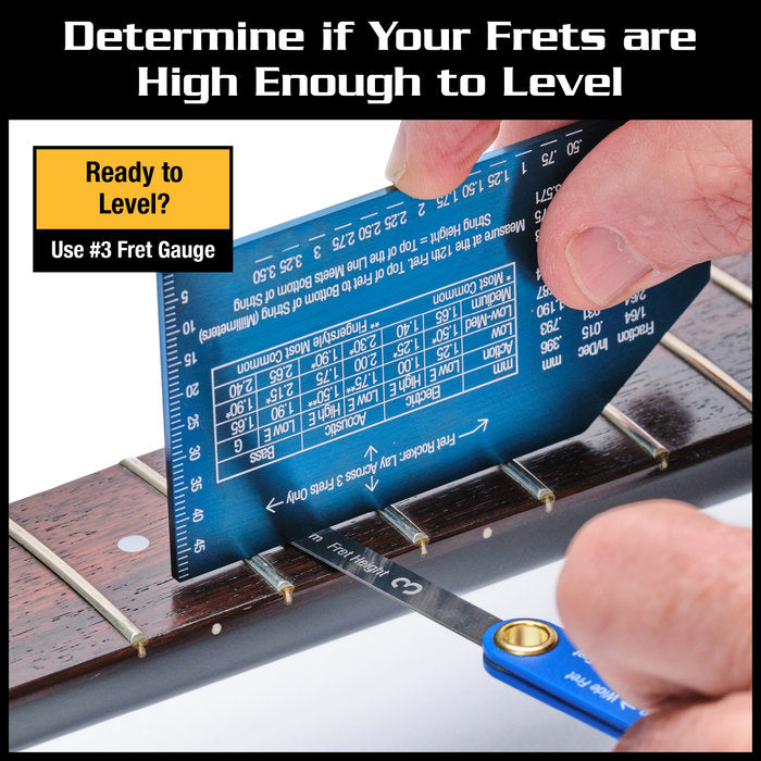 Music Nomad MN840 Precision Guitar Fret Gauge