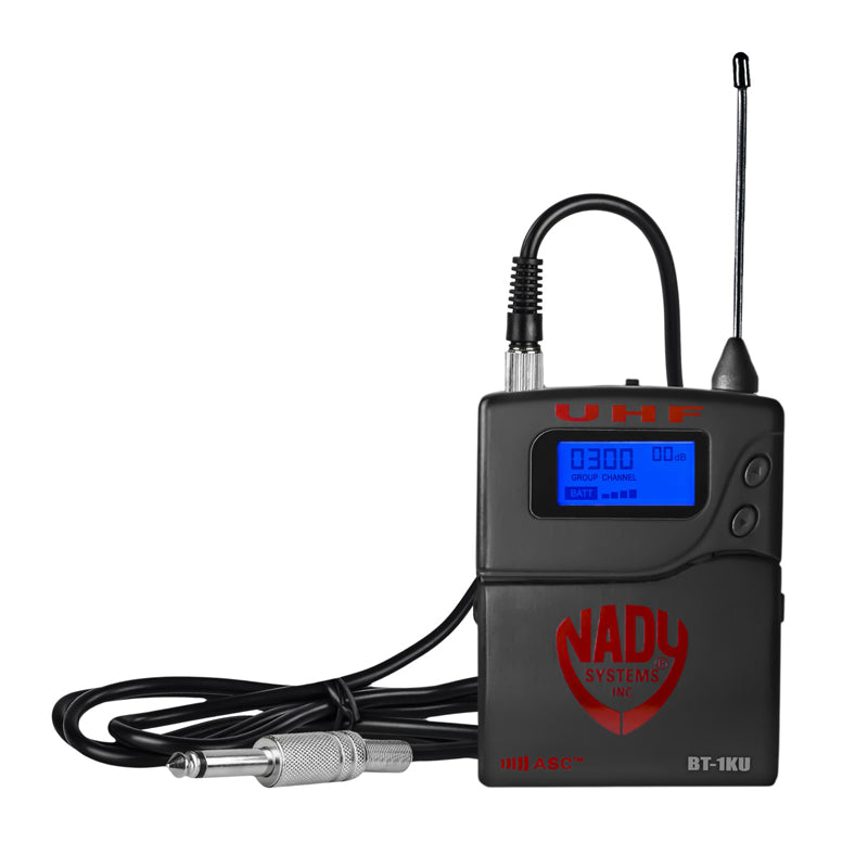 Nady 4W-1KU GT Quad 1000-Channel Professional UHF Wireless System with 4 Guitar/Instrument Bodypacks