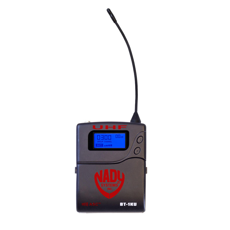 Nady 8W-1KU HM-3 Octo 1000-Channel Professional UHF Wireless System with 8 Headset Microphones