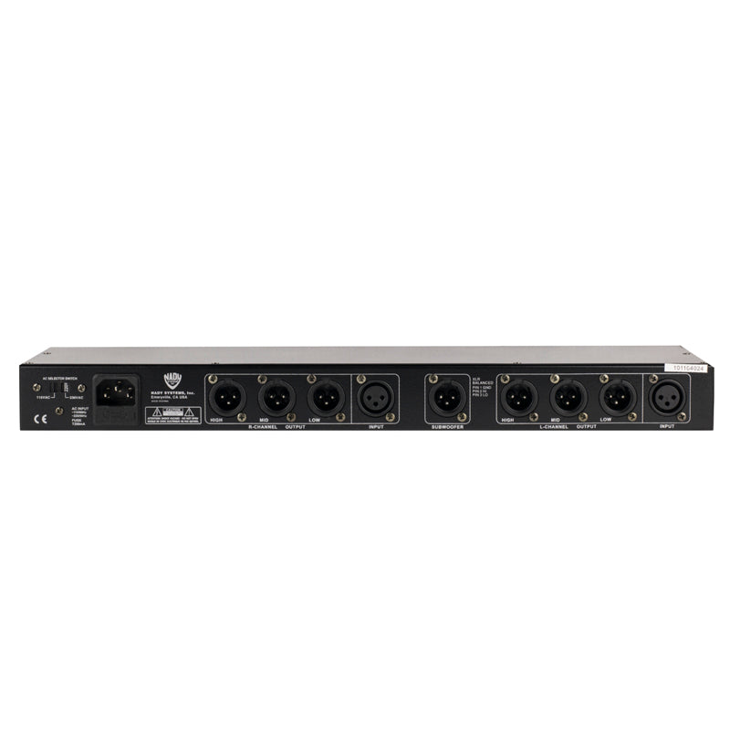 Nady CX-22SW 3-Way Stereo Crossover