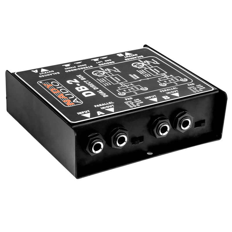 Nady DB-2 Dual Channel Passive Direct Box