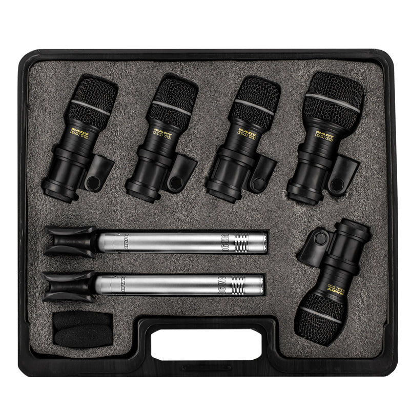 Nady DMK-7 Seven Piece Drum Microphone Kit