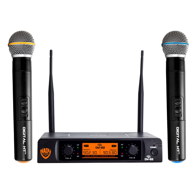 Nady DW-22 Dual Digital Wireless Handheld Microphone System